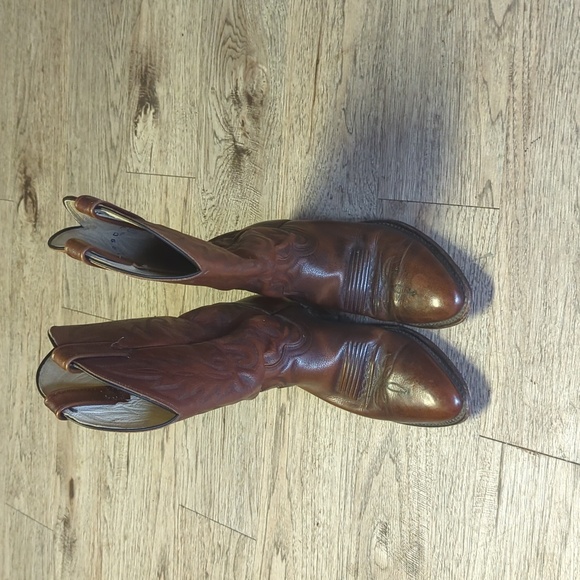 Dan post cowboy boots size 9d - Picture 4 of 6